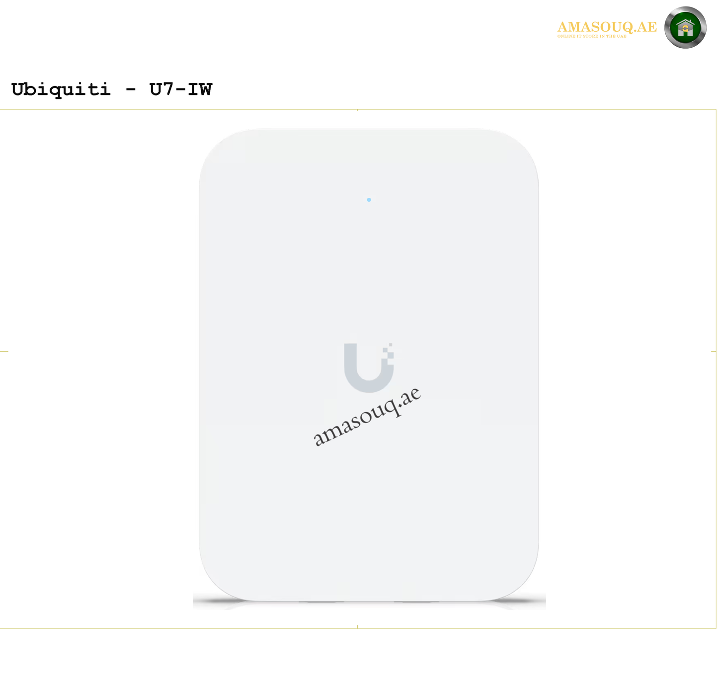 Ubiquiti Access Point - U7 In-Wall - U7-IW