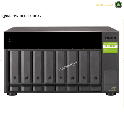 QNAP - JBOD Storage Enclosure - 8 Bay