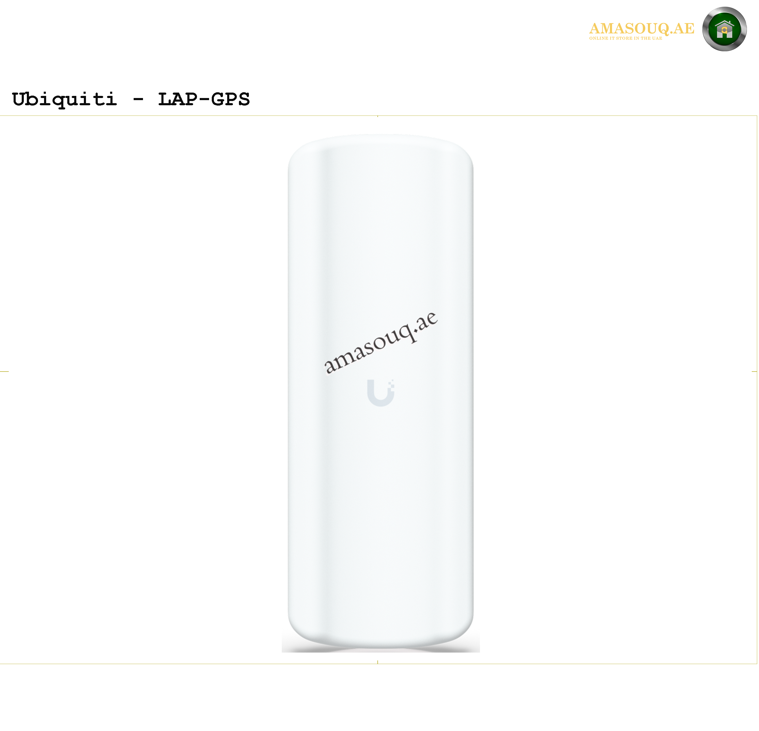 BUY Ubiquiti airMAX Lite AP GPS - LAP-GPS | UAE AMASOUQ.AE – YOUR ...