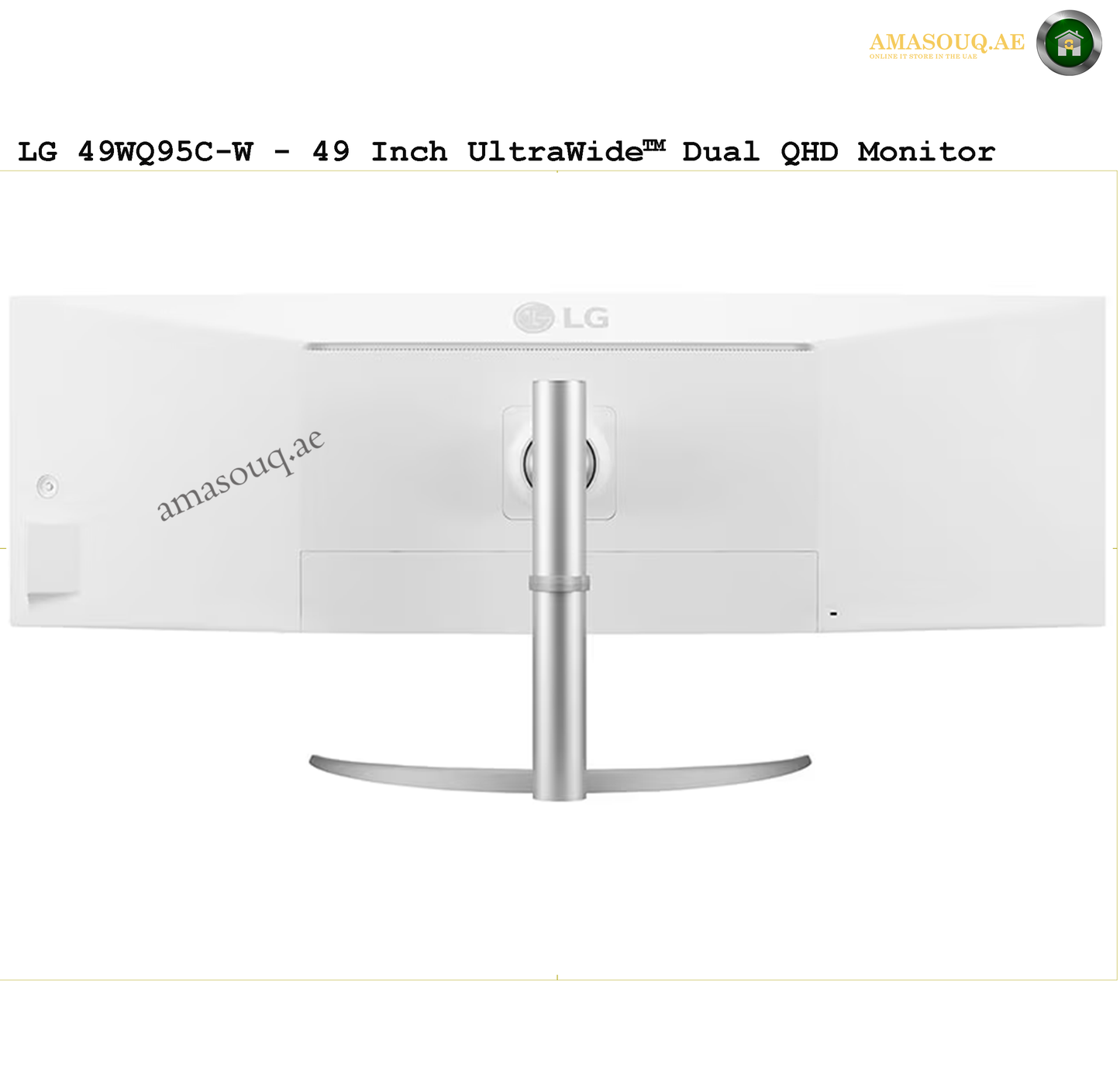 LG QHD  UltraWide Dual Nano IPS - LG 49WQ95C-W / 49"