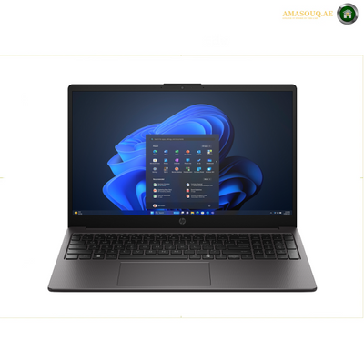 HP 255R G10 15.6″ FHD Laptop, AMD RYZEN 5 7535U CPU, 16GB RAM, 512GB NVME SSD, DOS, ARABIC KB,