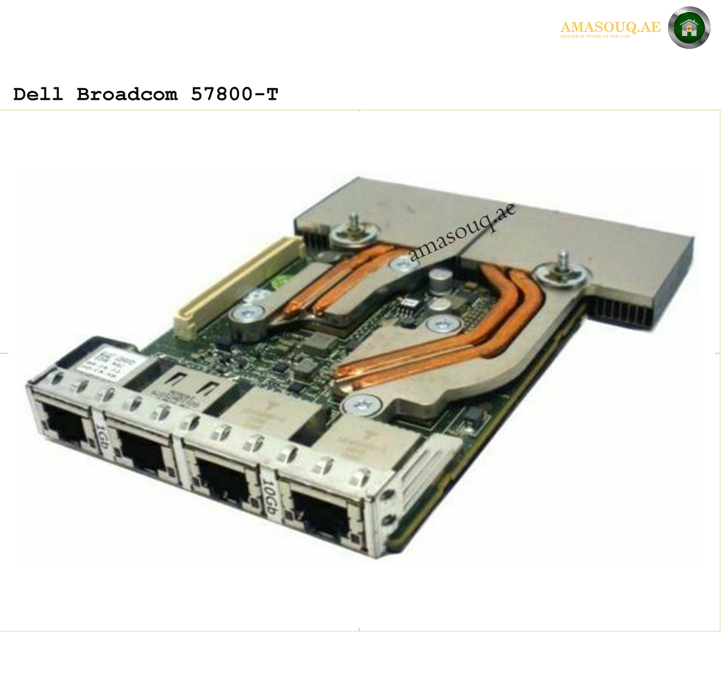 Dell Broadcom Base-T Network Card