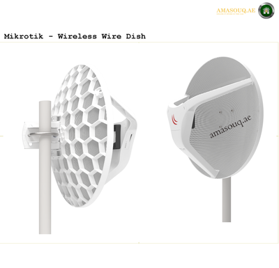 MikroTik RBLHGG-60adkit (Wireless Wire Dish) – Ultra Fast 60GHz Wireless Link