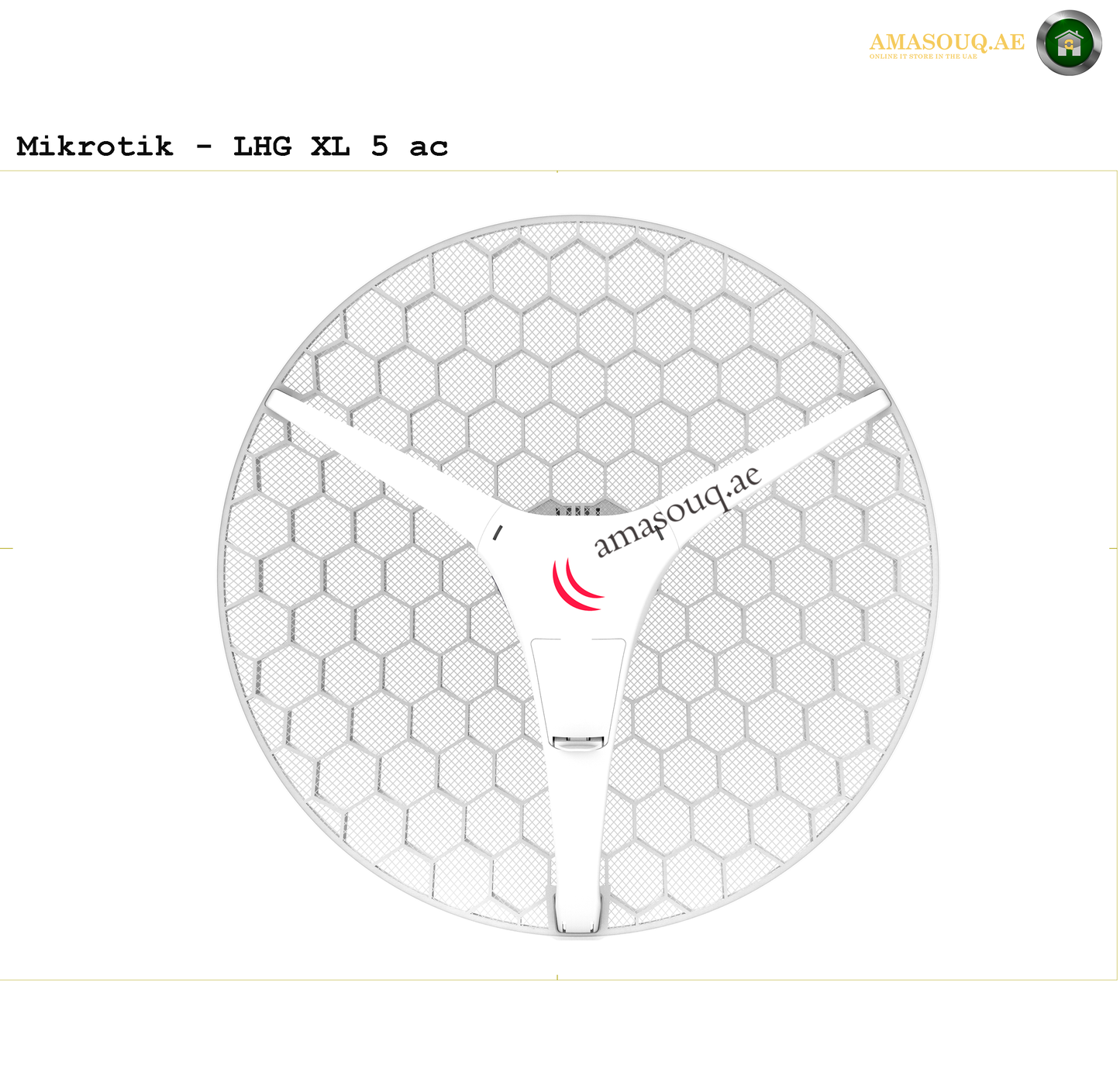 MikroTik RBLHGG-5acD-XL4pack (LHG XL 5 ac) | AMASOUQ.AE  FRONT VIEW