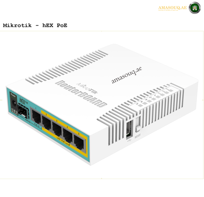 MikroTik - RB960PGS (hEX PoE) | AMASOUQ.AE SIDE  VIEW