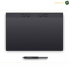 Wacom Intuos Pro Large PTK-870 Drawing Tablet, Pro Pen 3 with 8192 Pressure Levels & Tilt Support, Bluetooth 5.3 & USB-C Connectivity, 10 ExpressKeys 2 Dials Multi-Device Pairing | PTK870K0B