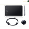 Wacom Intuos Pro S graphics tablet, 5080lpi, 160x100mm Active area, Pen wireless, spike, erasure function, 2 keys | PTH460K0B