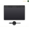 Wacom Intuos Pro Medium PTK-670 Drawing Tablet, Pro Pen 3 with 8192 Pressure Levels & Tilt Support, Bluetooth 5.3 & USB-C Connectivity, 10 ExpressKeys 2 Dials Multi-Device Pairing | PTK670K0B