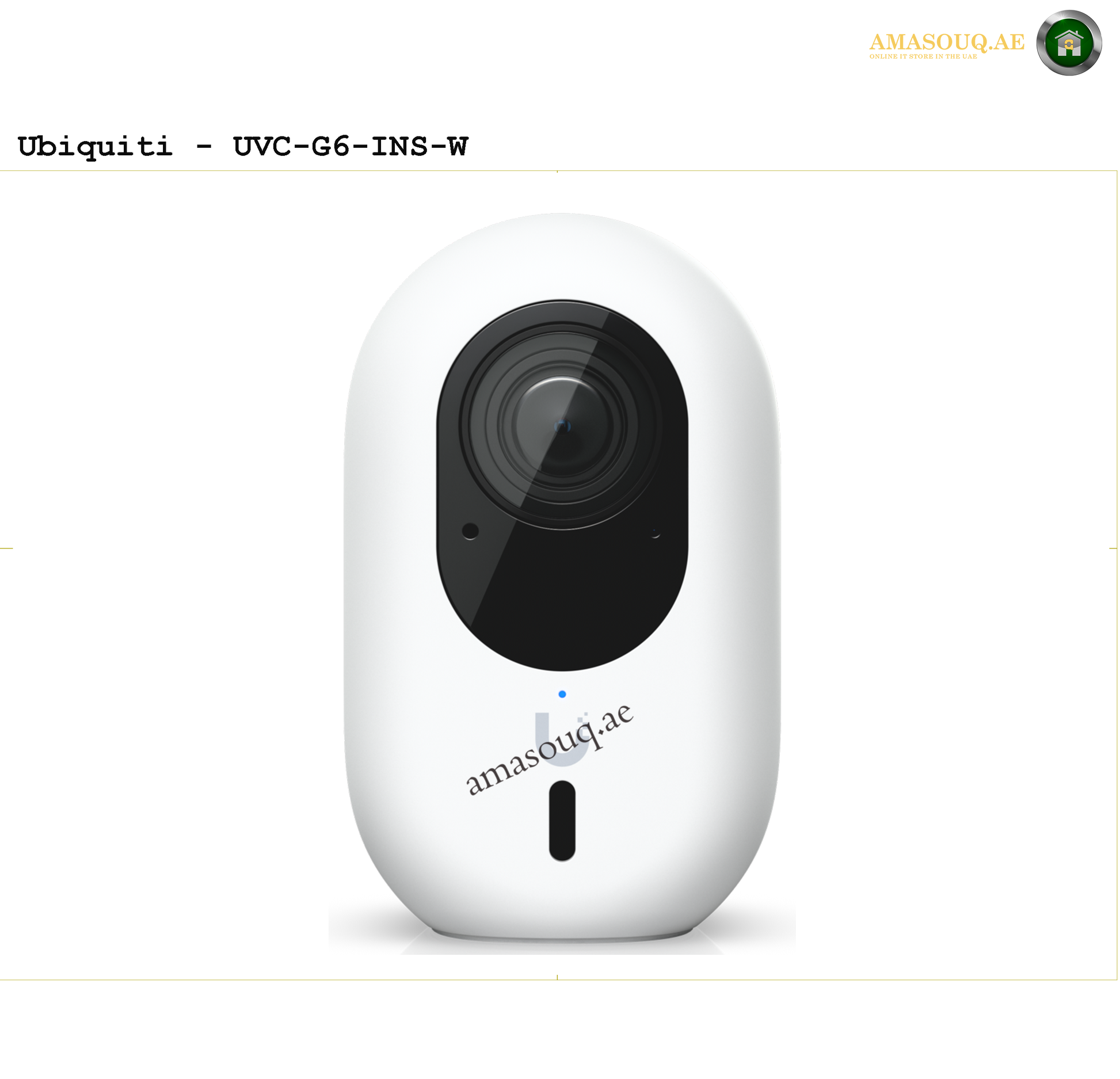 Ubiquiti Camera - G6 Instant - UVC-G6-INS-W | AMASOUQ.AE 1