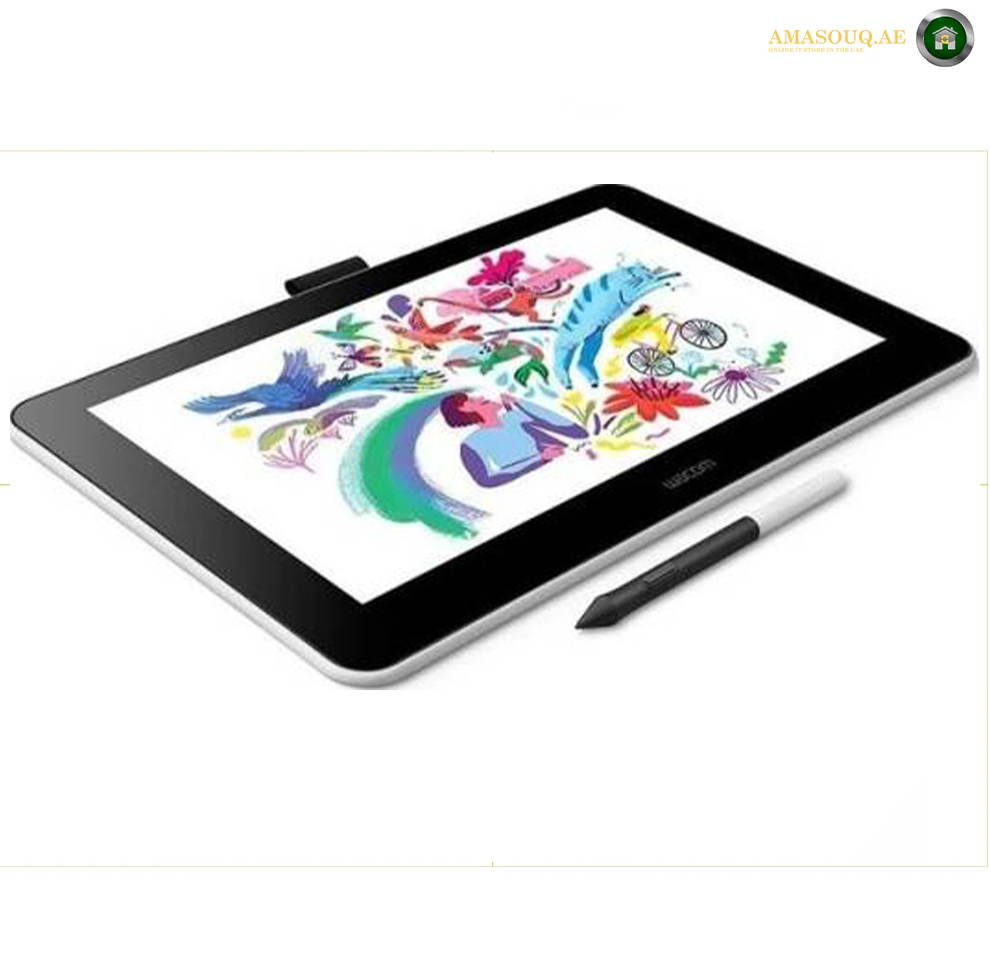 Wacom One Creative Pen Display, 13.3 Inch Pen - Black | DTC133W0B