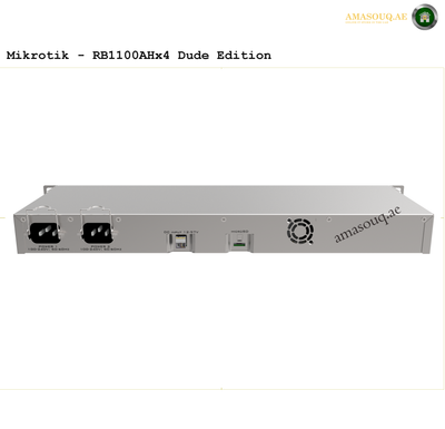 MikroTik RB1100AHx4 Dude Edition | AMASOUQ.AE  FRONT VIEW