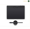 Wacom Intuos Pro Small PTK-470 Drawing Tablet, Pro Pen 3 with 8192 Pressure Levels & Tilt Support, Bluetooth 5.3 & USB-C Connectivity, 10 ExpressKeys 2 Dials Multi-Device Pairing | PTK470K0B