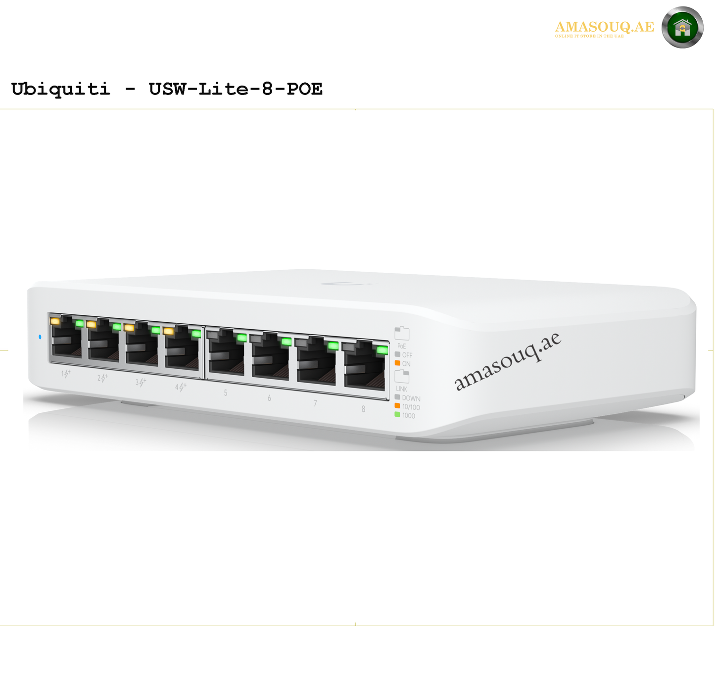 Ubiquiti - Lite 8 PoE - USW-Lite-8-POE