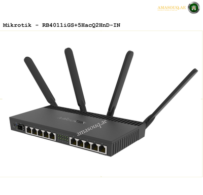 MikroTik RB4011iGS+5HacQ2HnD-IN | AMASOUQ.AE SIDE VIEW