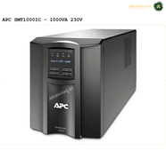 APC SMT1000IC - 1000VA / 230VAPC SMT1000IC Tower Smart UPS, Line Interactive, 1000VA / 700 Watts Power, 230 Voltage, 8x IEC C13 Outlets, Smart Connect Port + Smart Slot Interface, AVR / LCD, 3 Hours Charge Time, Black | SMT1000IC