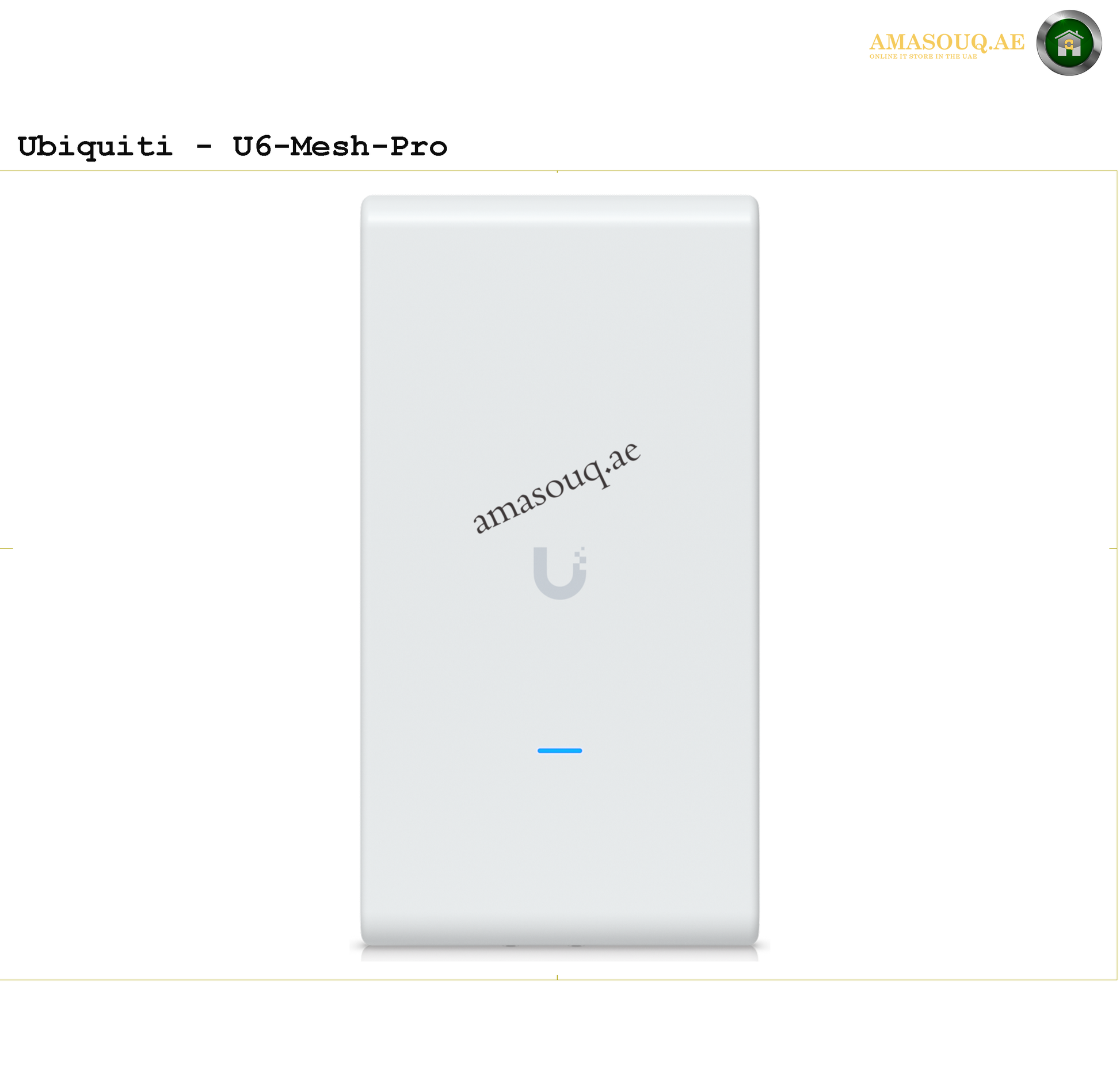 Ubiquiti Access Point – U6 Mesh Pro | AMASOUQ.AE 