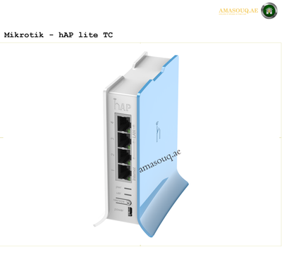 Mikrotik HAP lite TC device side view | AMASOUQ.AE