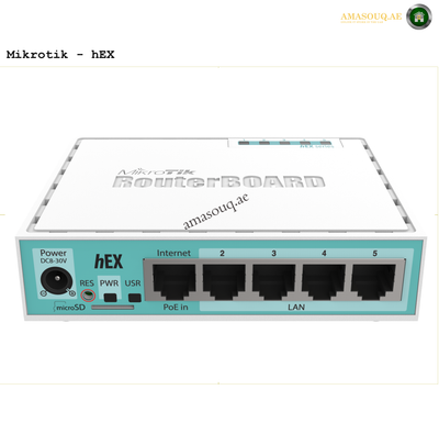 MikroTik - RB750Gr3 (hEX) | AMASOUQ.AE 