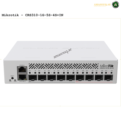 MikroTik - CRS310-1G-5S-4S+IN | High-Performance Cloud Router Switch