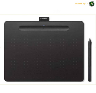 Wacom Intuos M Bluetooth Creative Pen Tablet (Medium, Black) | CTL-6100WLK-N
