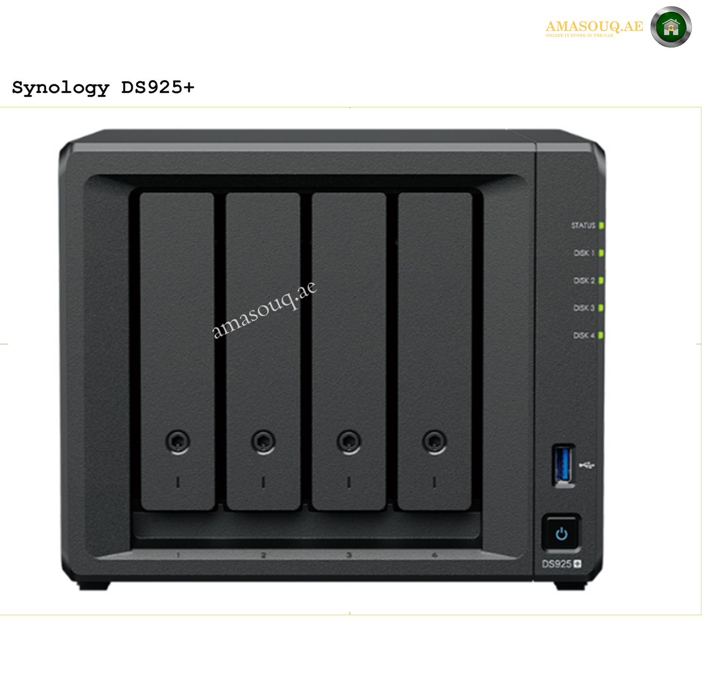 SYNOLOGY DISK STATION - DS925+ - 4 Bay