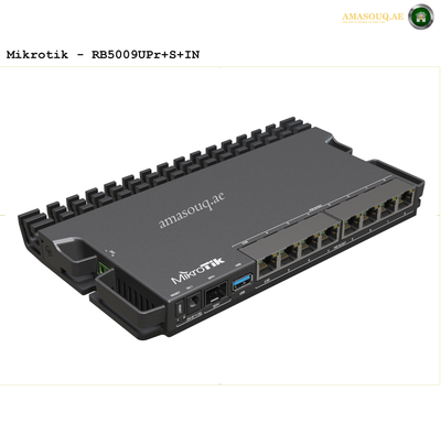 MikroTik RB5009UPr+S+IN | AMASOUQ.AE SIDE VIEW