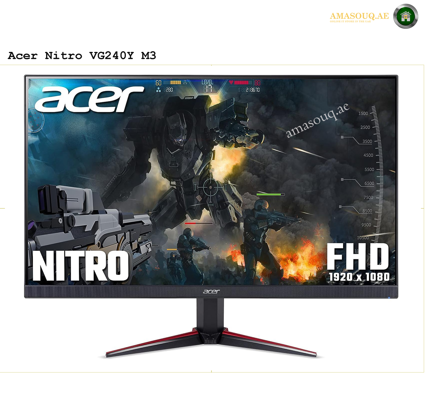 ACER Nitro VG240Y M3 Widescreen Gaming LED Monitor