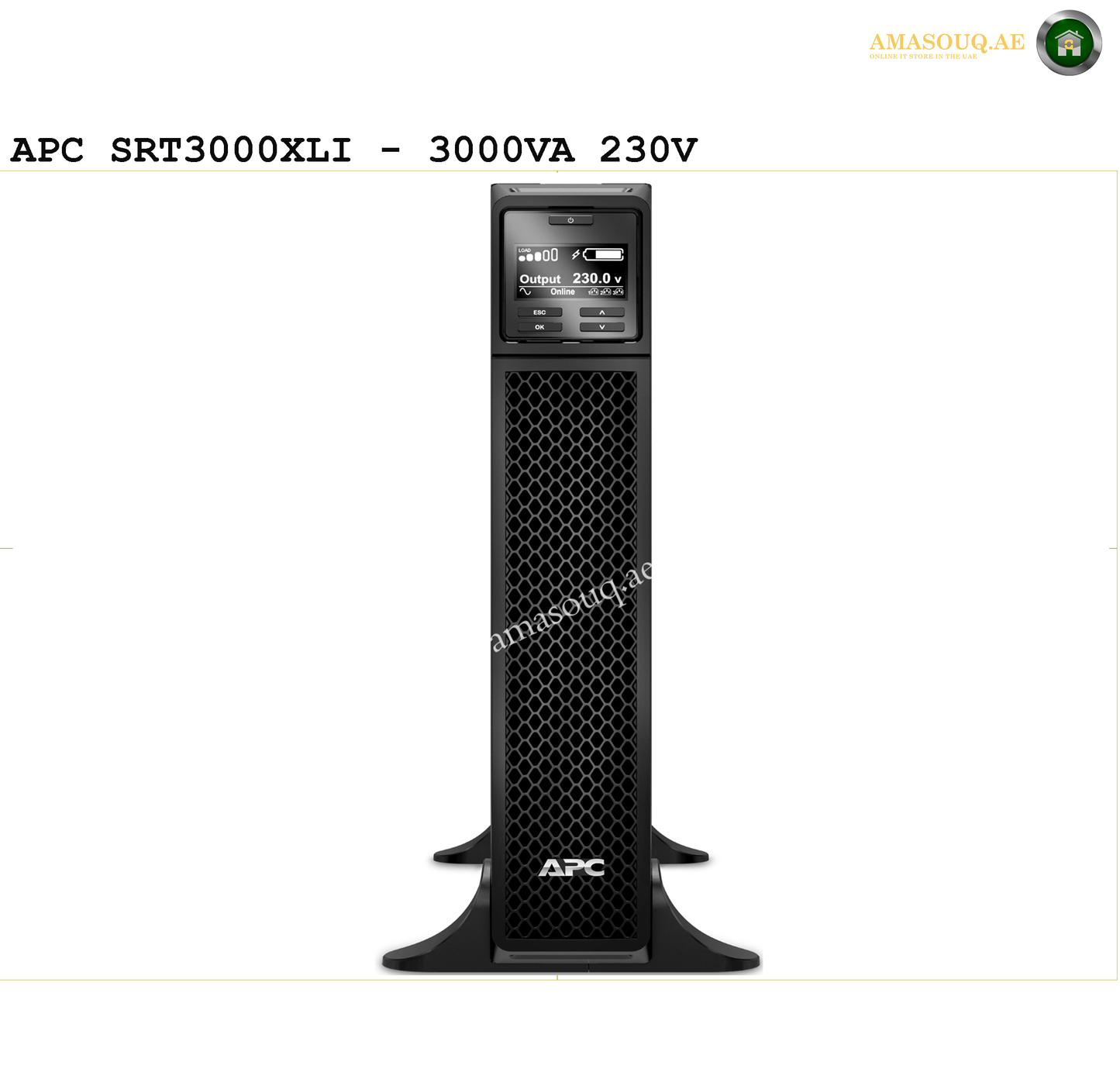 APC SRT3000XLI - 3000VA / 230V
