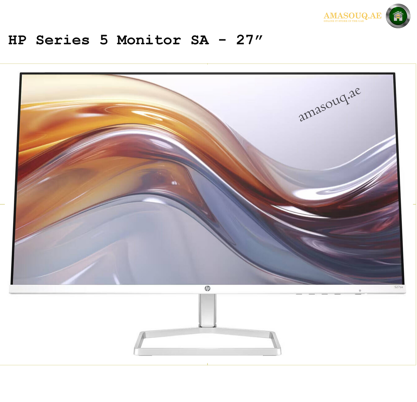 HP Monitor - S5 527SA - 27" | amasouq.ae 3