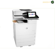 HP M776z Color LaserJet Enterprise Flow MFP Printer, Print, Copy, Scan Fax, Up to 46 ppm Print Speed, Automatic Duplex Printing, Up to 1200x1200 dpi Resolution, 9" Touch Display, White | 3WT91A