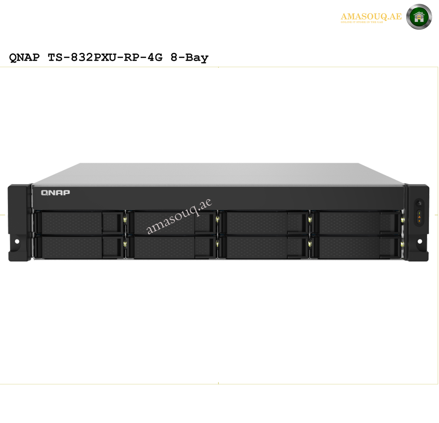 QNAP - TS-832PXU / TS-832PXU-RP - 8 Bay