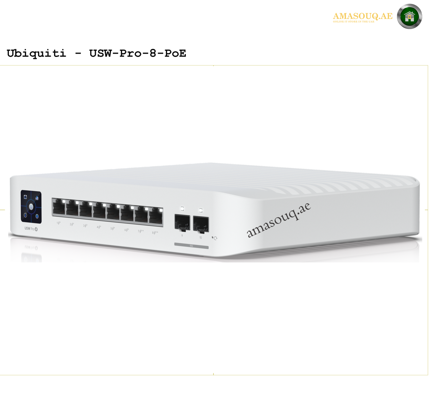 Ubiquiti - Pro 8 PoE - USW-Pro-8-PoE