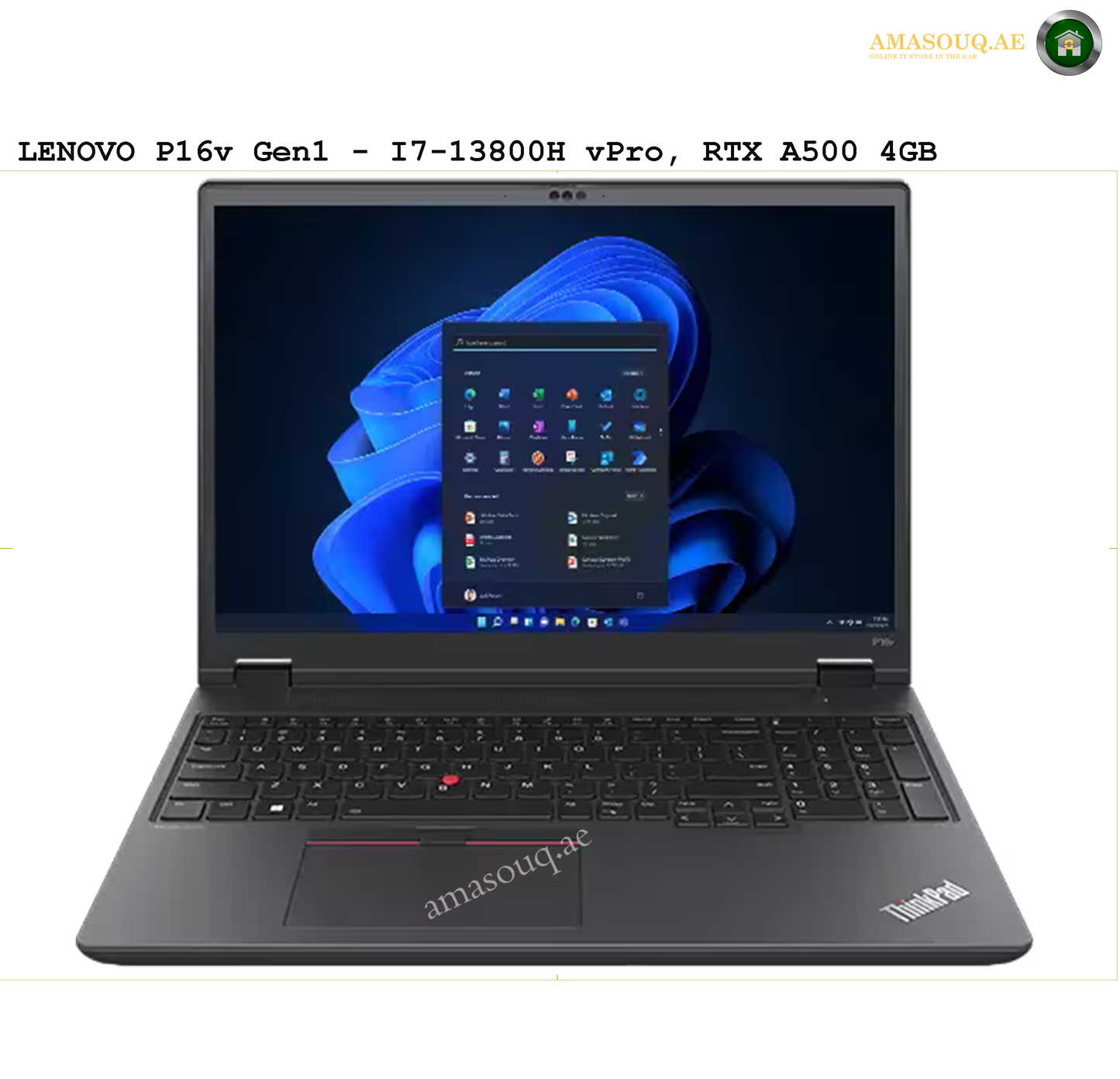 Lenovo ThinkPad P16v Gen1 - Core I7