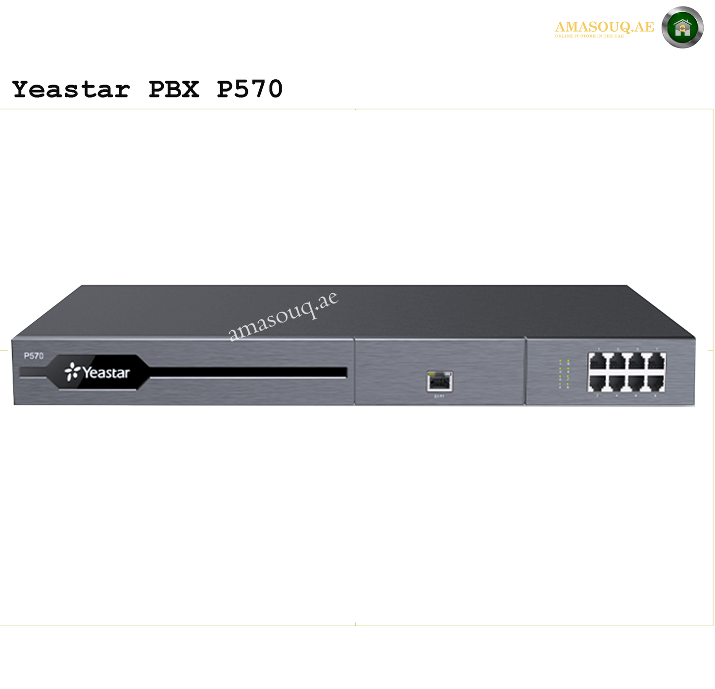 Yeastar - P570 PBX System - Buy Online - amasouq.ae – YOUR ONLINE TECH ...