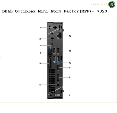 🖥️ DELL Optiplex Micro Form Factor 7020 - MFF - Ubuntu  Linux