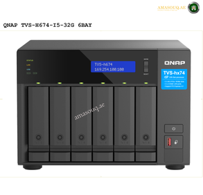 QNAP - Desktop Tower NAS - TVS 6 Bay