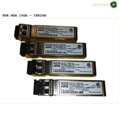 HPE Network Transceiver -  MSA 16Gb SW FC SFP+ 4‑pack