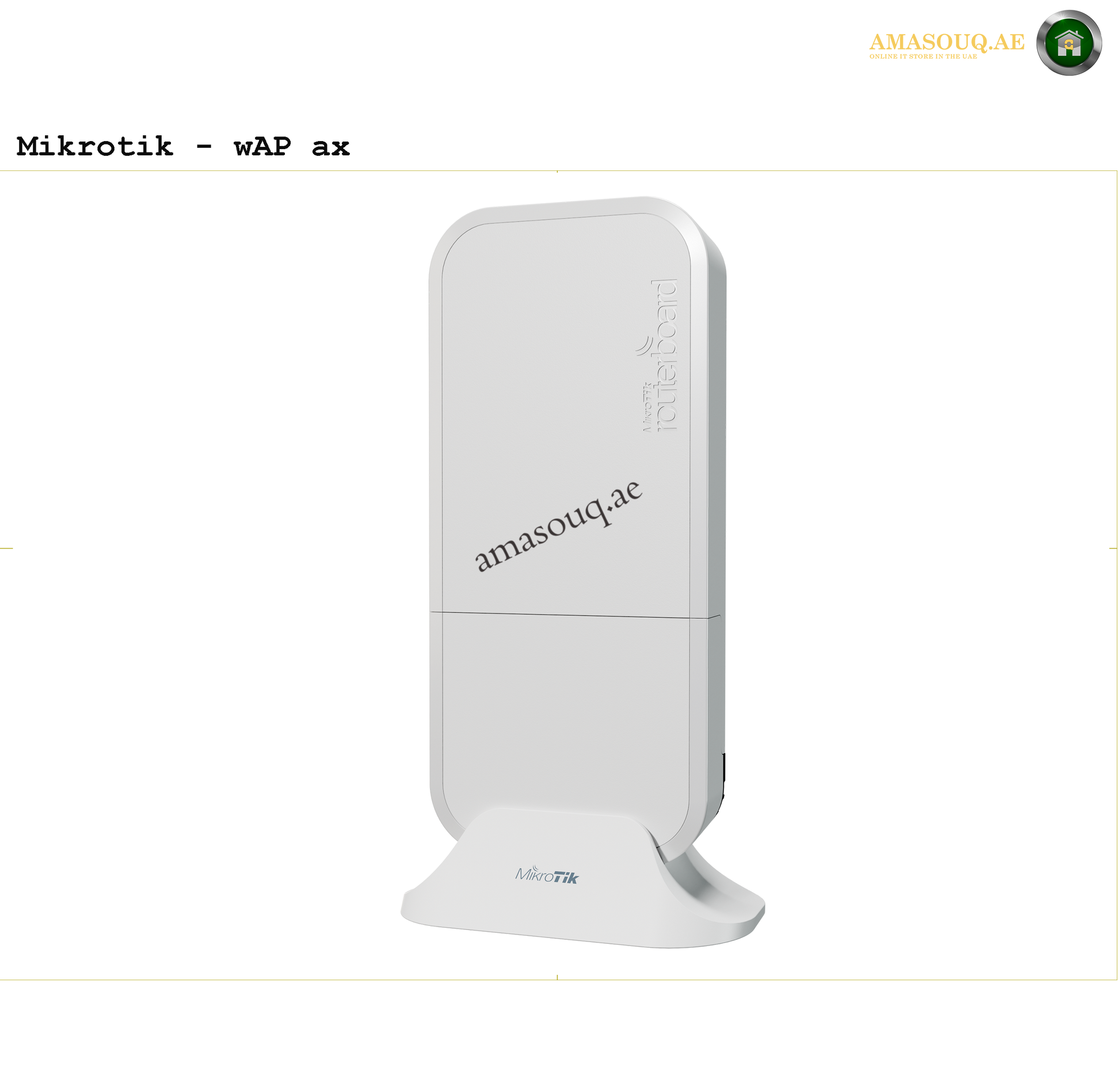 MikroTik wAPG-5HaxD2HaxD (wAP AX) | AMASOUQ.AE 