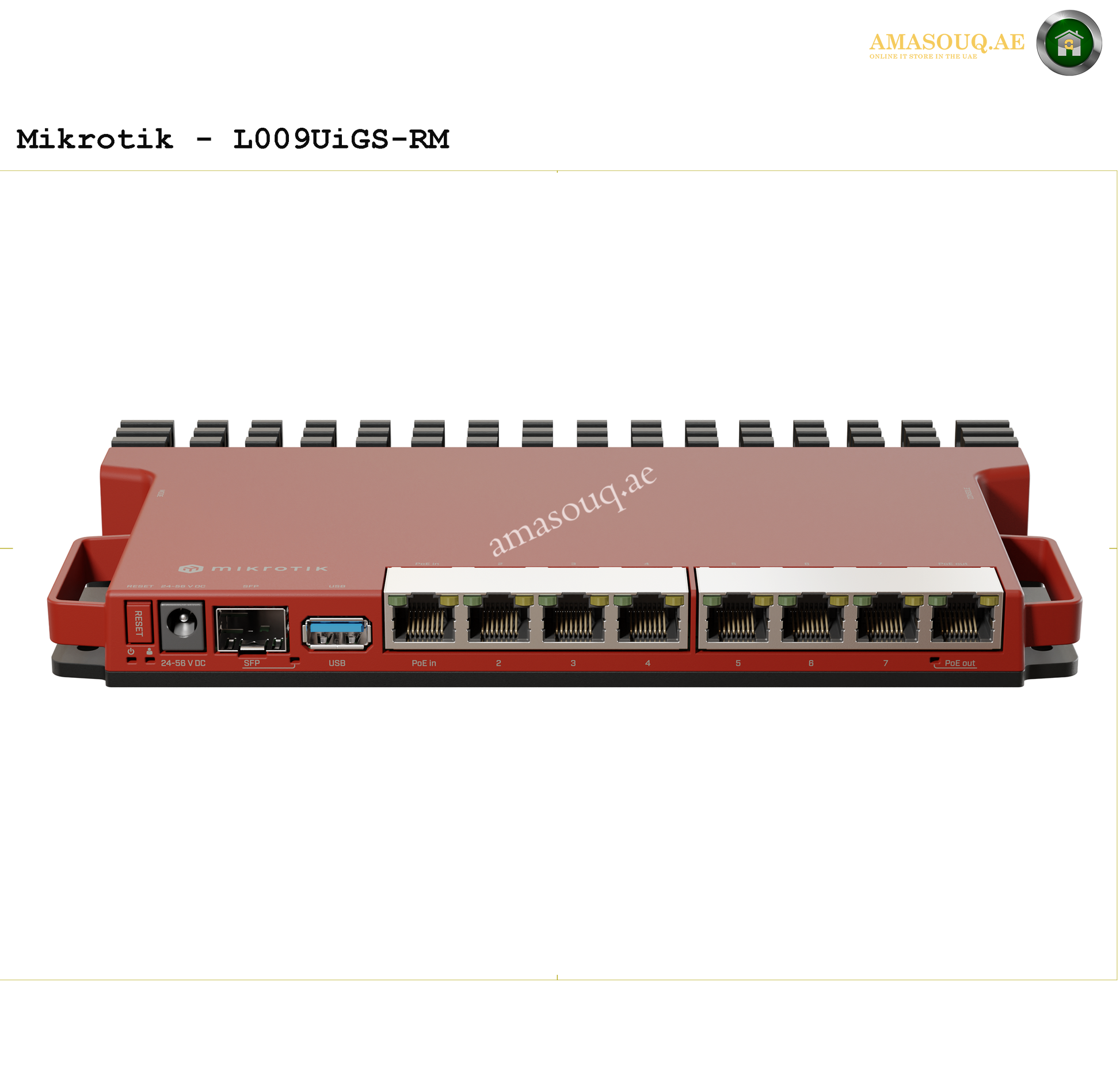 MikroTik - L009UiGS-RM | AMASOUQ.AE 