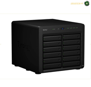 Synology DiskStation DS2422+ 12-Bay NAS Enclosure, AMD Ryzen V1500B 2.2GHz, 4GB DDR4 RAM, 12 x 3.5"/2.5" SATA Drive Bays, 2x USB 3.2 Gen 1 Type-A | 1x Mini-SAS, 4 x Gigabit ETH Black | DS2422+ | Free Warranty 2-3 Years | amasouq.ae