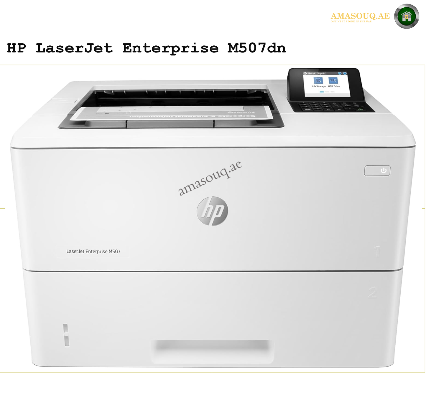HP Enterprise Mono LaserJet Printer - M507dn