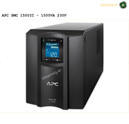 APC Smart-UPS Tower, 1500VA Rater Power, LCD 230V Main Input & Output Voltage with SmartConnect Port, 8x IEC 320 C13, 2x IEC Jumpers Output Connection Type, Black | SMC1500IC