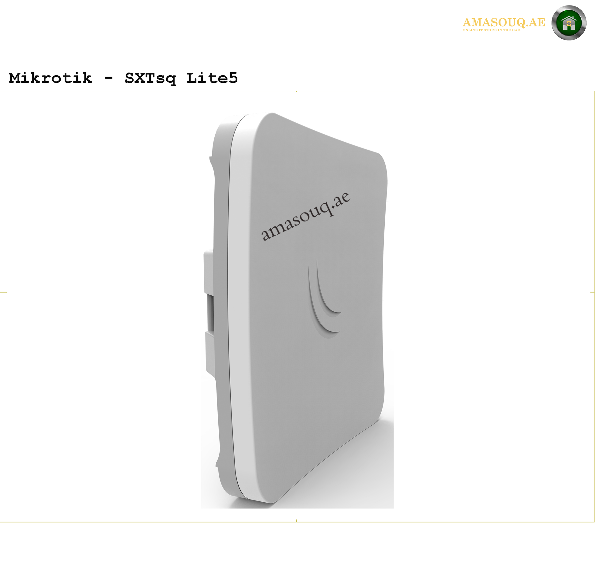 MikroTik RBSXTSq-5nD (SXTsq Lite5) | AMASOUQ.AE SIDE VIEW