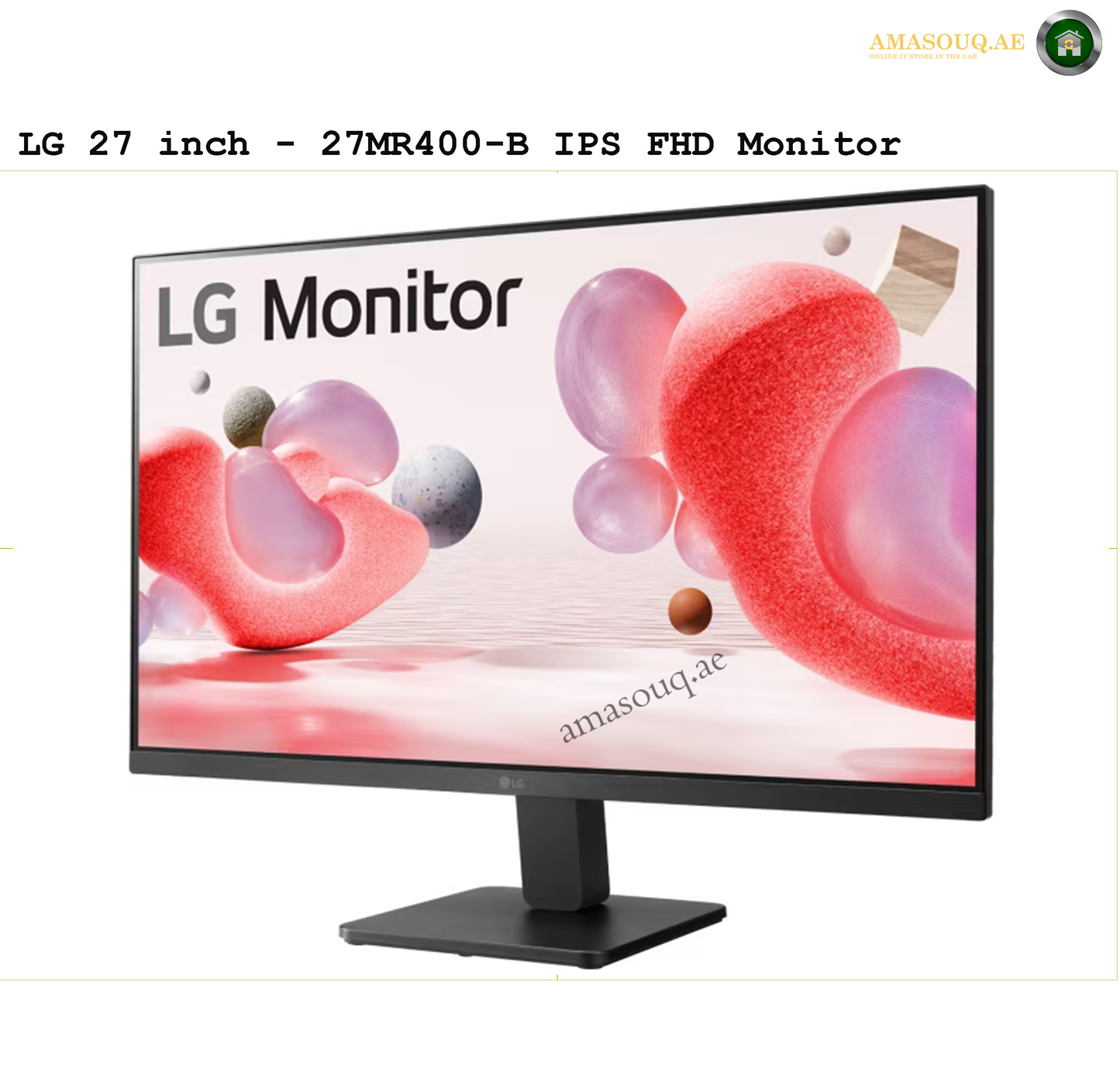 LG FHD IPS Monitor - 24MR400-B / 27MR400-B