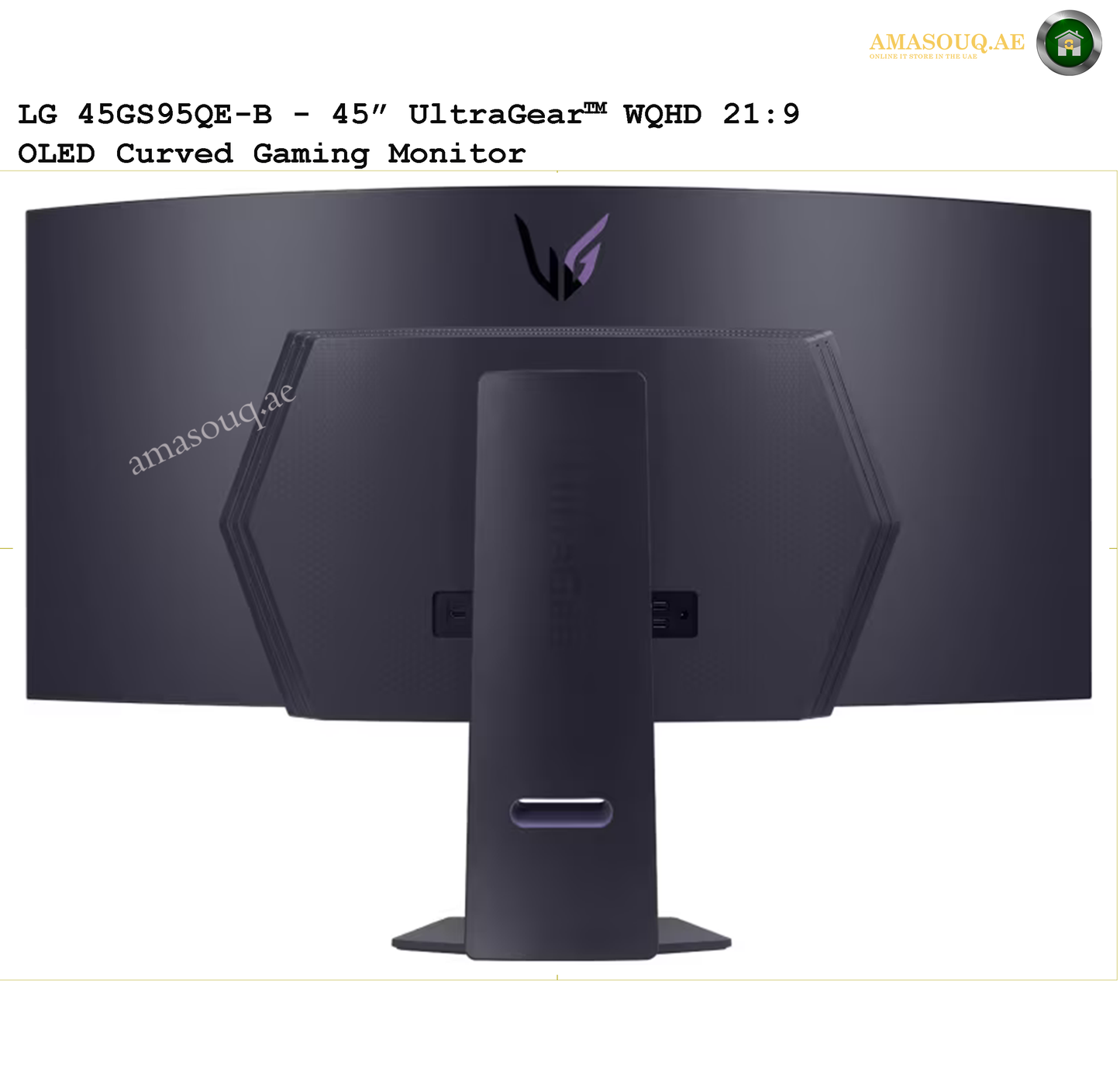 LG QHD OLED Ultragear Curved Gaming - LG 45GS95QE-B / 45"