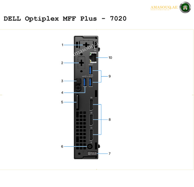 🖥️ DELL Optiplex 7020 MFF PLUS - Ubuntu Linux
