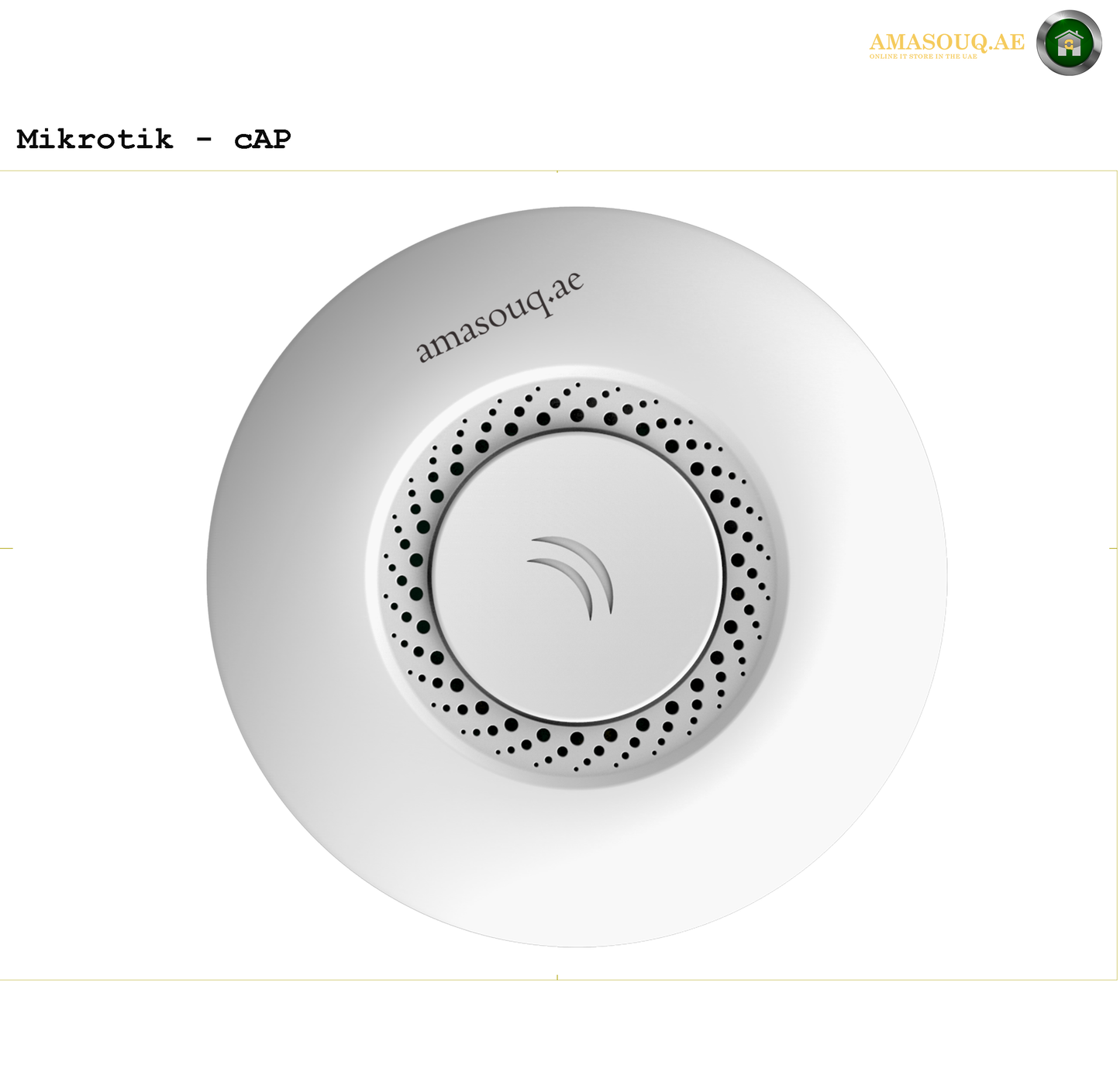 MIKROTIK CAP AT  amasouq.ae FRONT VIEW