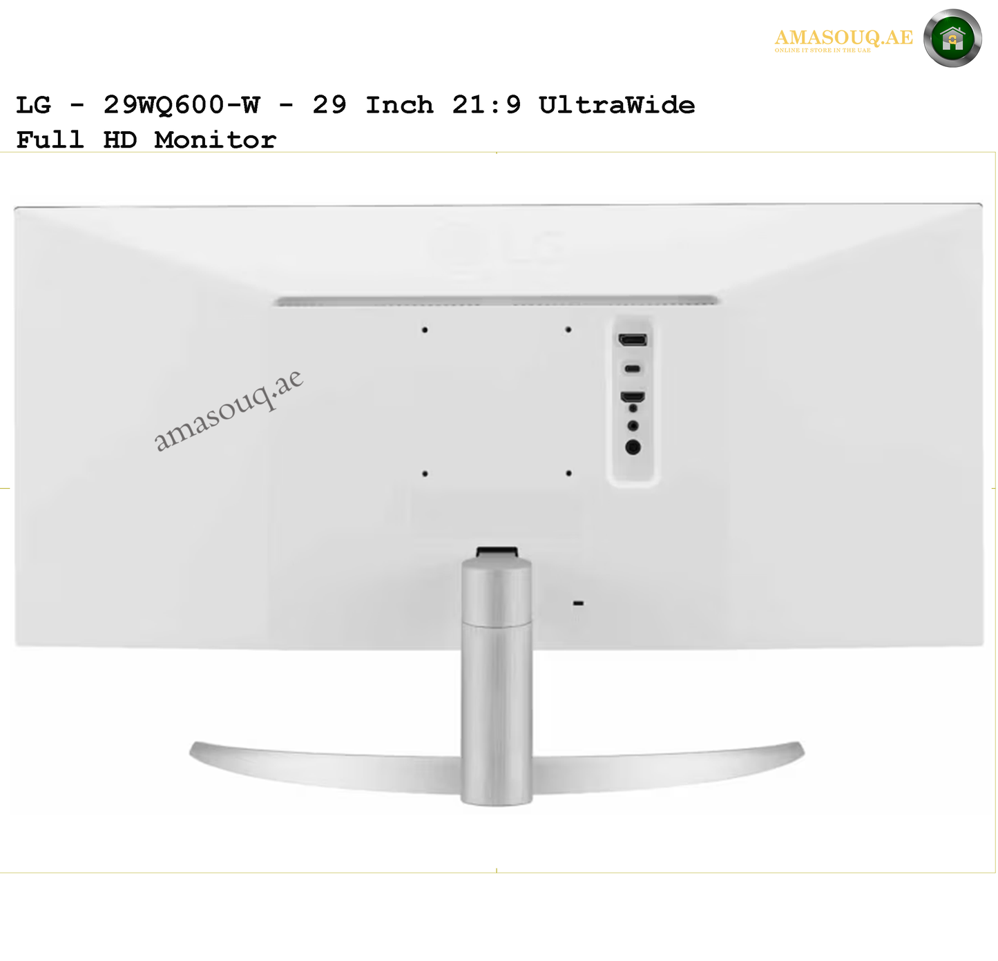 LG FHD - UltraWide  IPS Monitor -  LG 29WQ600-W / LG 34WQ650-W