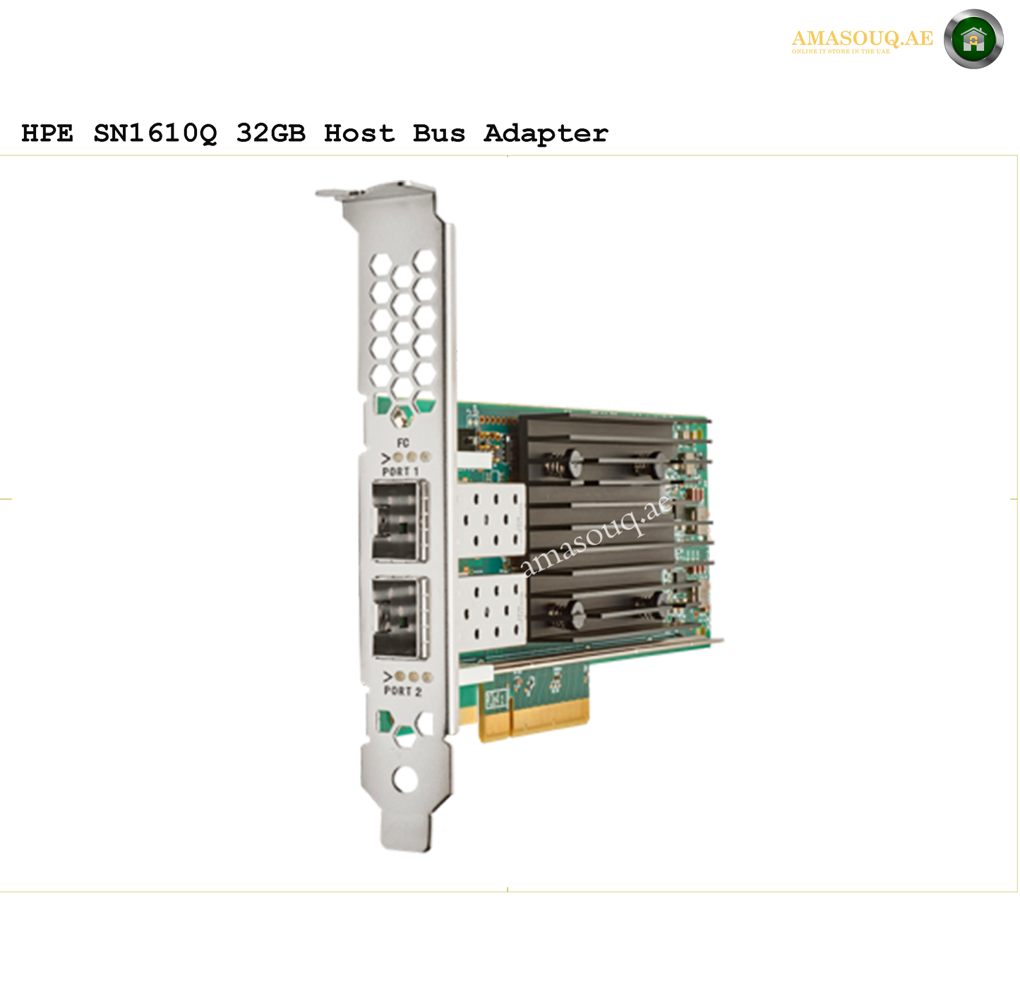 HPE Dual-port 16Gb Fibre Channel adapter