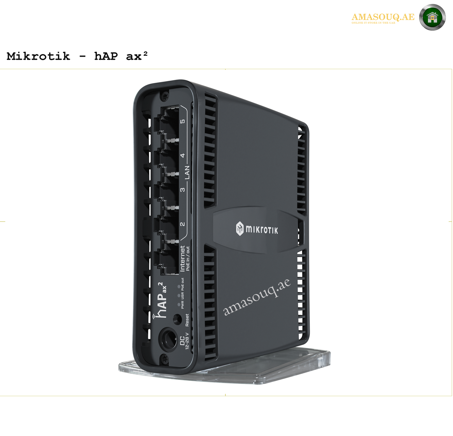 MikroTik - HAP ax² - Wi-Fi 6 | AMASOUQ.AE 2